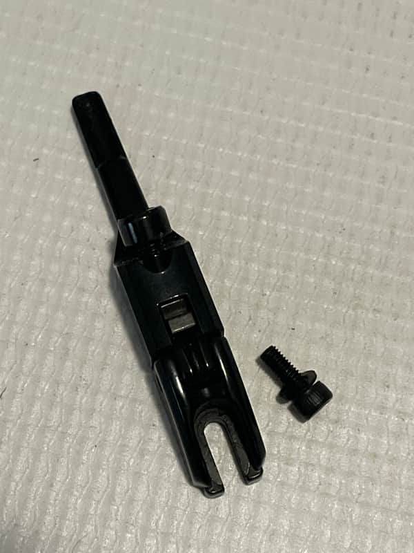 2000's Ibanez RG Series Guitar Edge 3 III Tremolo Black High E String Saddle image 1