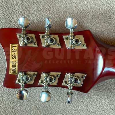 GUYATONE SG-12T 1966 w/OHSC - *GOLD FOIL PICKUPS* ALL-ORIGINAL MIJ