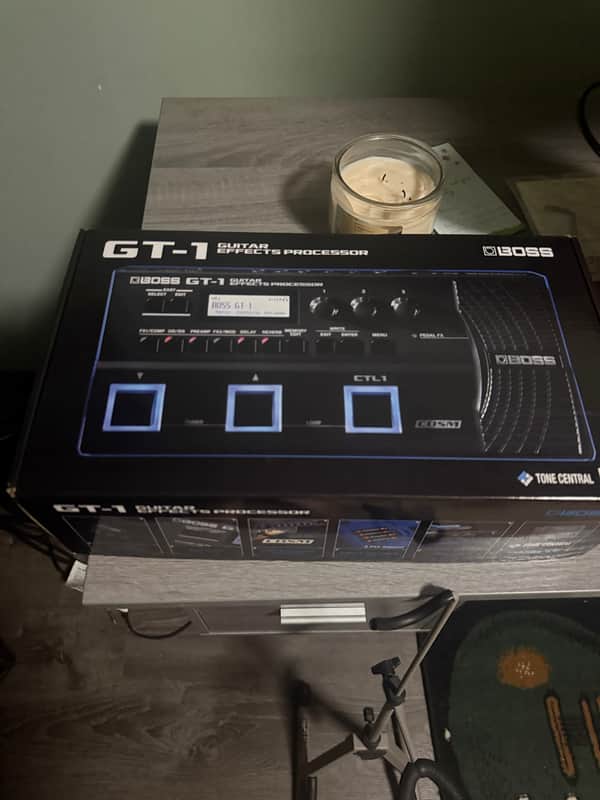 BOSS GT-1 Guitar Effects Processor with Original Box | Reverb