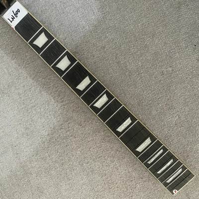 Black DIY Maple Wood Guitar Neck and 22 Frets Rosewood Fretboard image 3