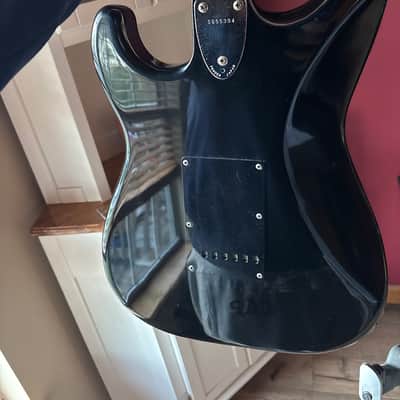 Squier MIJ Standard Stratocaster with Rosewood Fretboard 1984 - 1988 - Black image 6