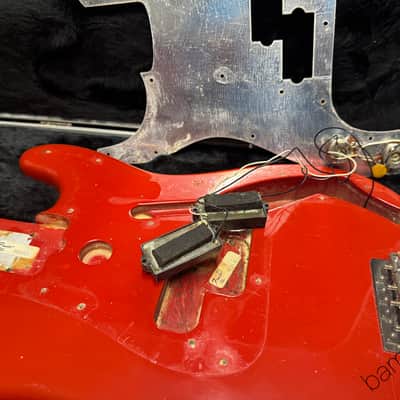 1979 Fender Precision Bass - Morocco Red - International Color Series - OHSC image 15