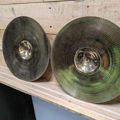 Zildjian 14" A Custom Hi-Hat Cymbals (Pair) 1991 - Present - Brilliant image 13