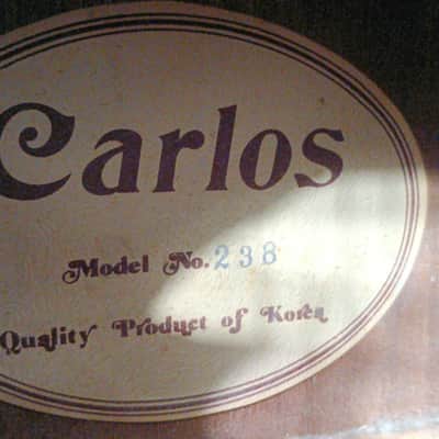 VINTAGE CARLOS MODEL NO. 238 MADE IN KOREA image 25