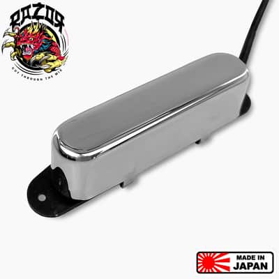 Razor Hidden Gem Stacked Neck Pickup For Tele - CHROME, #RZR-10032