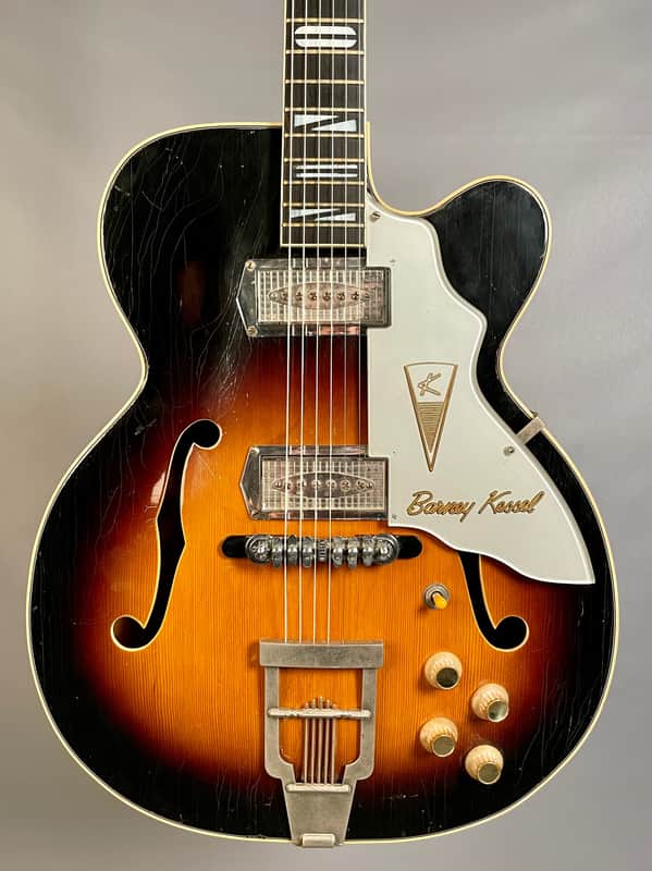 Kay K8700 Barney Kessel Jazz Special w/ Kelvinator 1959 Shaded Sunburst image 1