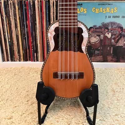 Bolivian Charango - Luthier J. Alcoba Zambrana - Naranjillo - Aguayo soft case image 1