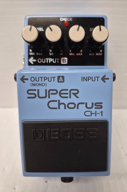 Boss CH-1 Super Chorus (Blue or Pink Label) 1989 - 2001 - Blue image 1
