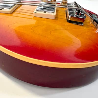 Gibson LPB-3 Les Paul Bass Standard 1994 Heritage Cherry Sunburst image 9