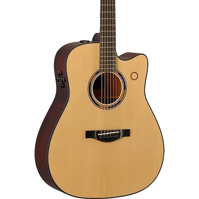 Yamaha TAG3 C TransAcoustic Dreadnought Cutaway Acoustic-Electric Guitar - Natural image 1