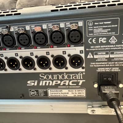 Soundcraft Si Impact 32-Channel Digital Mixer 2010s - Black / In Gator Road case image 9