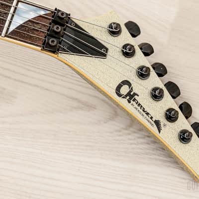 1990 Charvel by Jackson Soloist SL-140-HH Neck Through Platinum Pearl w/ Floyd Rose image 4