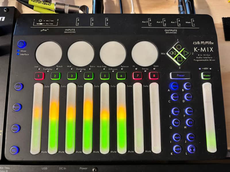 Keith McMillen Instruments K-Mix Performance Mixer 2010s - Black image 1