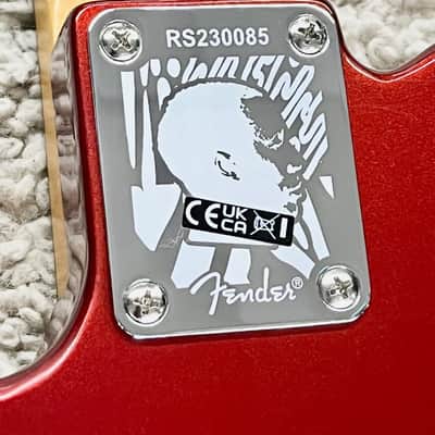 Mint Fender Limited Edition Raphael Saadiq Telecaster Elec. Guitar, Dark Metallic Red image 5