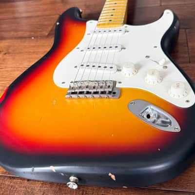 Nash Guitars Model S-57 Aged 3-Tone Sunburst Lollar Pickups NG5919 image 2