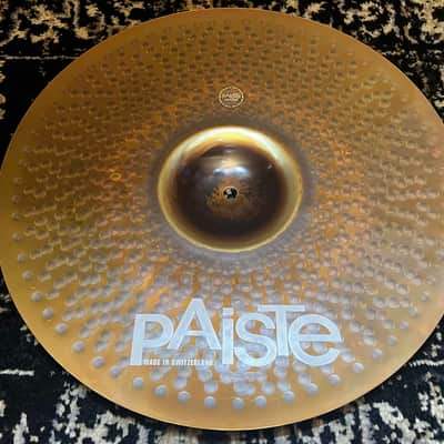 Paiste 16" RUDE Thin Crash Cymbal - Raw image 3
