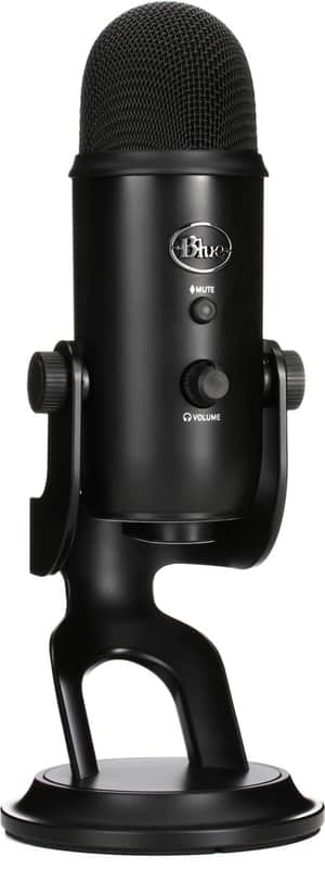 Blue Microphones Yeti Multi-pattern USB Condenser Microphone - Blackout (5-pack) Bundle image 1