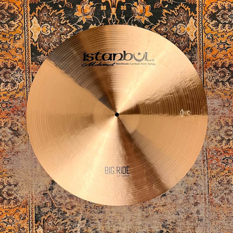 VERSATILE ISTANBUL Mehmet 24” Big Ride 3452 g IMMACULATE Crash Ride DARK! Glorious image 1