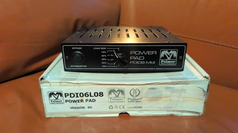 Palmer PDI-06 MKII ATTENUATOR UNIT 2000s - Blue image 1