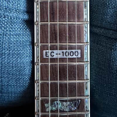 ESP LTD EC-1000 FM with Rosewood Fretboard 2003 - 2017 Amber Sunburst image 17