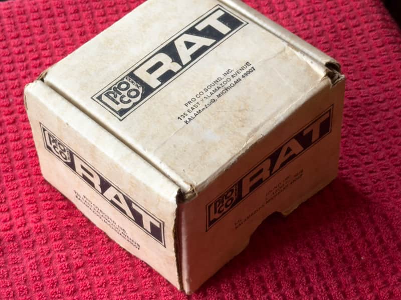 ギター Proco RAT Small Box RAT1 White Face ギター Proco RAT Small Box RAT1 White Face ProCo Small Box RAT