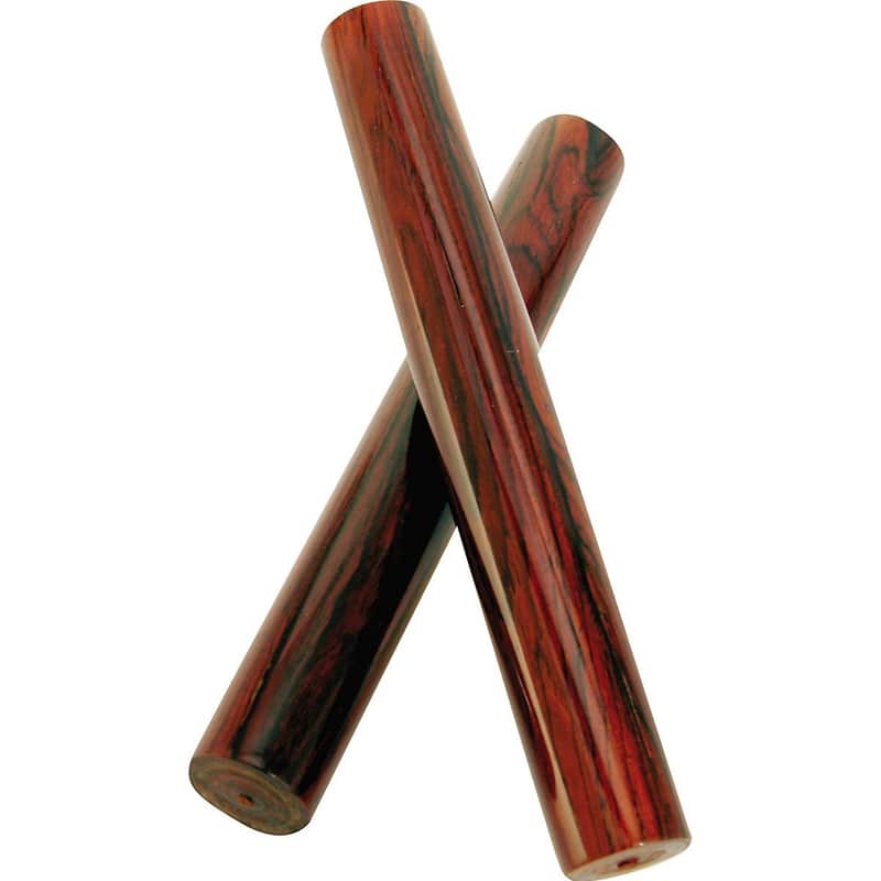 Latin Percussion LP261 Grenadilla Wood Clave Pair image 1