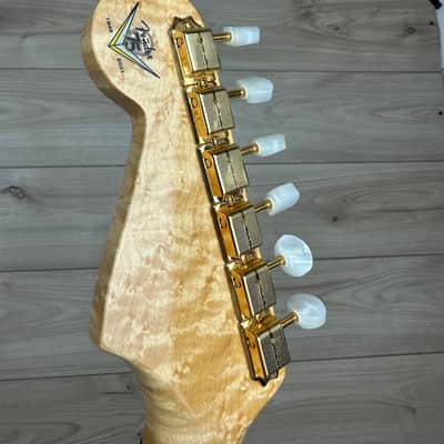 Fender Custom Shop Limited Edition 75th Anniversary Stratocaster NOS Guitar, Rosewood Fingerboard, Diamond White Pearl image 13