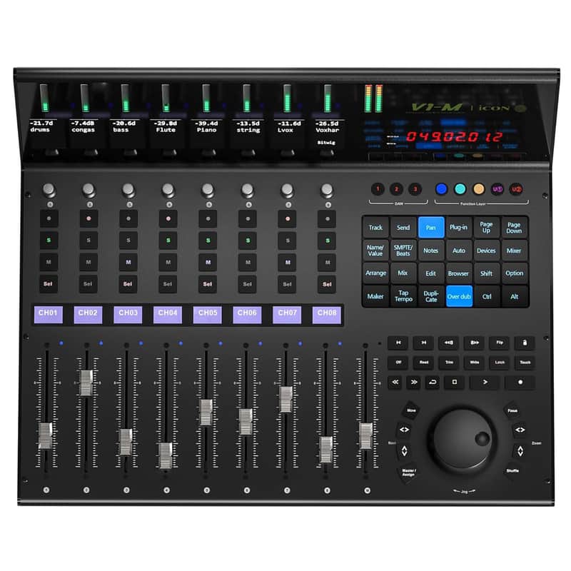 iCon Pro Audio V1-M USB MIDI DAW Control Surface image 1