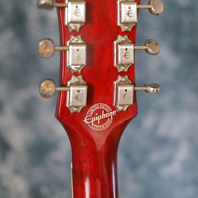 Epiphone Custom Shop Riviera 2009 Cherry Red w/Mini-Humbuckers image 4