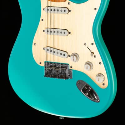 Squier 40th Anniversary Stratocaster Vintage Edition Maple Fingerboard Satin Sea Foam Green (454) image 1
