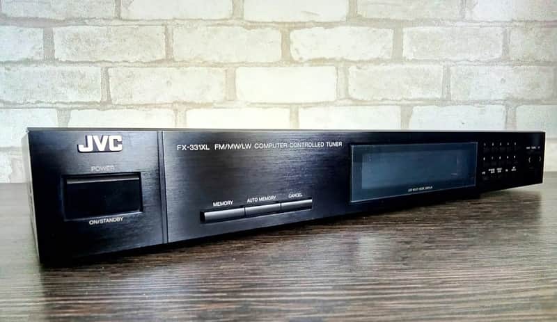 JVC FX-331XLBK Rare Vintage Stereo Tuner Warranty image 1