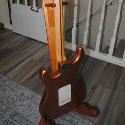 2008 Fender Custom Shop Classic Custom Stratocaster 2008 - Metallic Copper Finish image 8