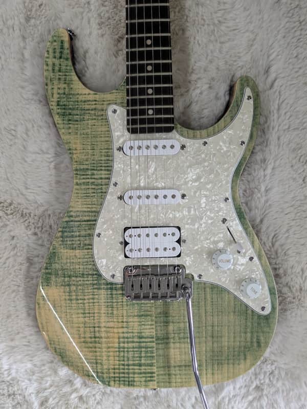 Michael Kelly 1963 Model Electric guitar Blue Jean Wash finish SSH