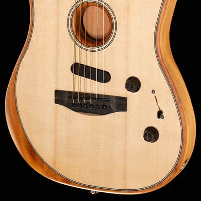Fender American Acoustasonic Strat Natural Ebony Fingerboard (196) image 1