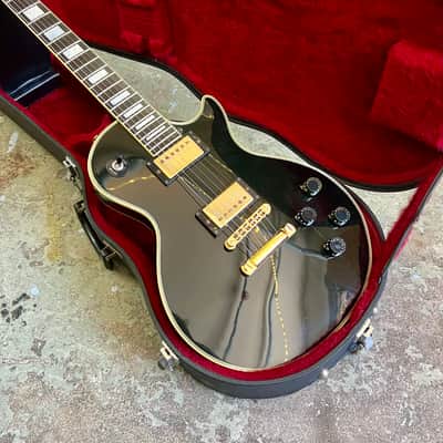 Gibson Les Paul Custom 1977 - Black beauty original vintage USA image 2