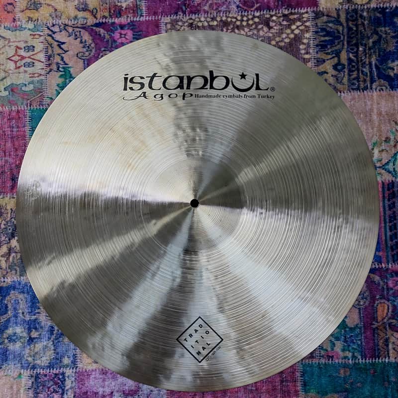 Istanbul Agop 22" Traditional Series Crash/Ride Cymbal 2010s - Traditional image 1