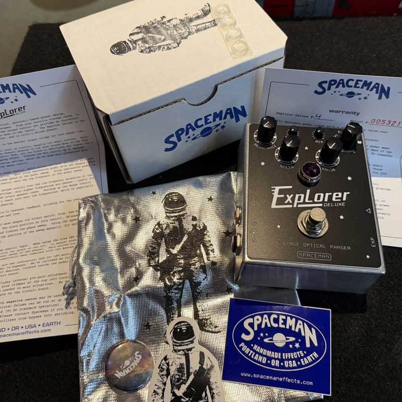 Spaceman Effects Explorer Deluxe 6 Stage Optical Phaser Pedal (Pre-Owned) image 1