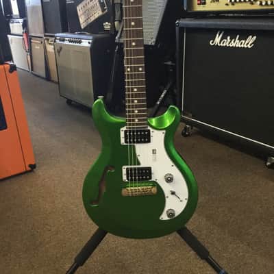 PRS Mira Semi-Hollow 2016 Lime Jewel Metallic image 5