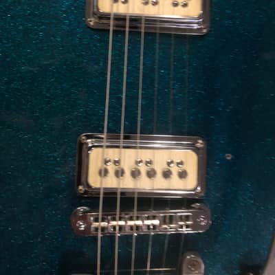 DeArmond M-75T 1998 - 1999 - Blue Sparkle image 4