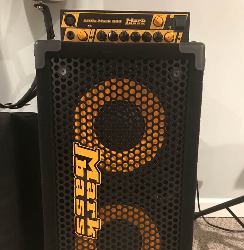 Markbass Little Mark 800 Head and Traveller 102p 2x10 Cabinet image 1