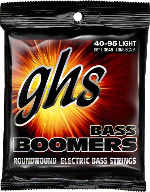 GHS L3045 Boomers Light Nickel 4-String Bass Strings, 40-95 image 1