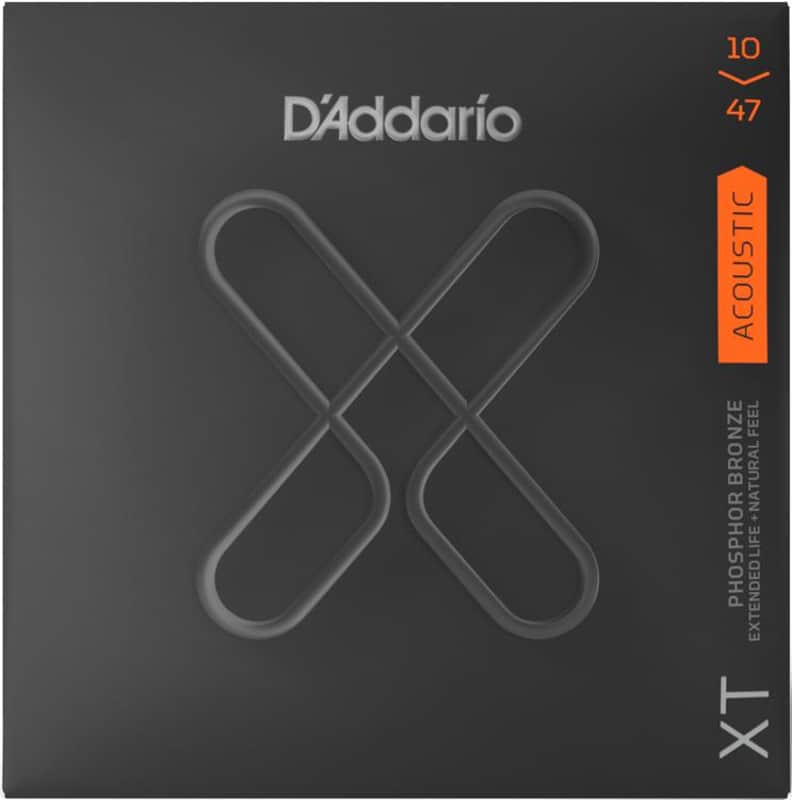 D'Addario XTAPB1047 XT Acoustic Phosphor Bronze, Extra Light, 10-47 2019 image 1
