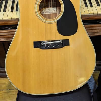 Aria A9600 Dreadnought Acoustic Guitar 1970's Japan image 1