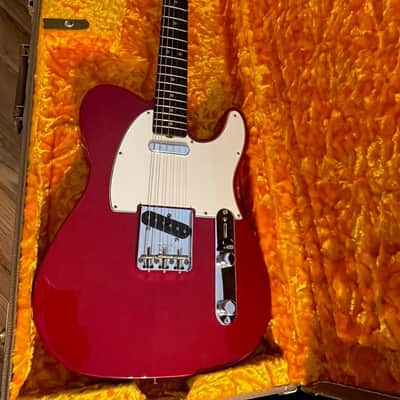 Fender American Vintage II '63 Telecaster 2022 - Present - Crimson Red Transparent image 4
