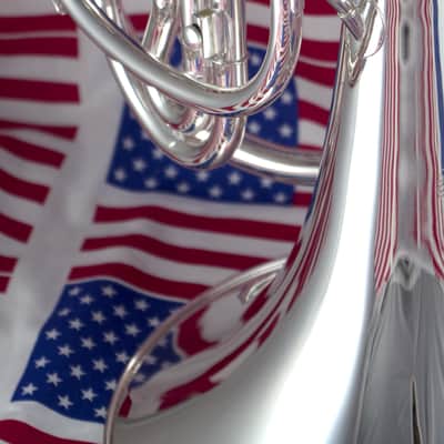 John Packer JP2052S Key of Bb Marching French Horn w/ABS Hard Plastic Case & Mouthpiece image 7