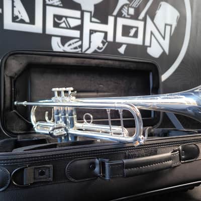 S.E. Shires TRQ10S Series Silver Trumpet - professional image 18