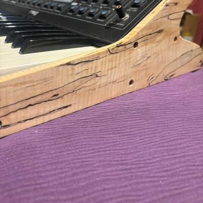 Moog Sub Phatty & Little Phatty or Stage2 replacement side panels. "Aqua Timber Chestnut"5A MasterGrade.Polyurethane gloss finish. image 4