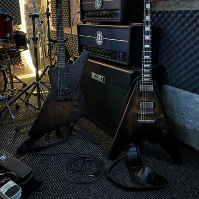 Gibson Limited Edition Vampire Blood Moon Explorer 2011 - Ebony/Red image 3