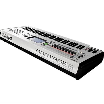 Yamaha Montage 6 61-Key Synthesizer / Workstation in White image 2
