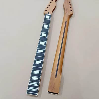Roasted Maple Tele Style Guitar Neck, Rosewood Fingerboard 22 Frets image 1
